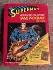 New ListingAtari 2600 Superman Special Edition Game Complete In Box CIB No Wallet