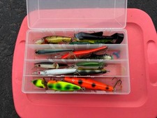 musky fishing lures lot used
