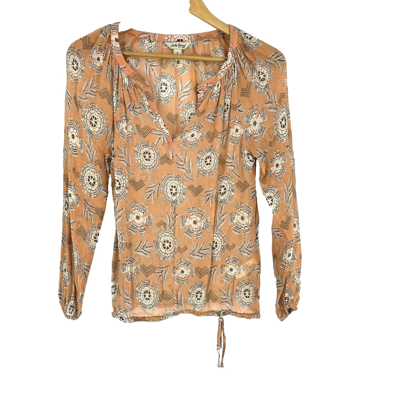 Prendas para el torso Informales de seda Lucky Brand Floral para De mujer