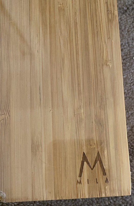 Mila International Bamboo Cutting Board