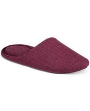 Charter Club Pointelle Memory Foam Slippers Maroon Women's XLarge 11-12 72