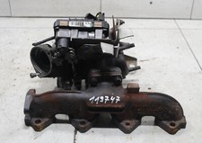 BMW X3 X83 E83 Bj 05 2,0 D 110KW Turbolader Abgas Krümmer 7790219 #119747-G76