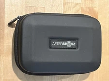 Genuine OEM Aftershokz Sportz Black Zipper Carrying Case ONLY w/Charger Cable