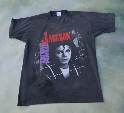 マイケル・ジャクソン バッドツアー88 Tシャツ マイケル・ジャクソン BAD tour 88 Tシャツ
