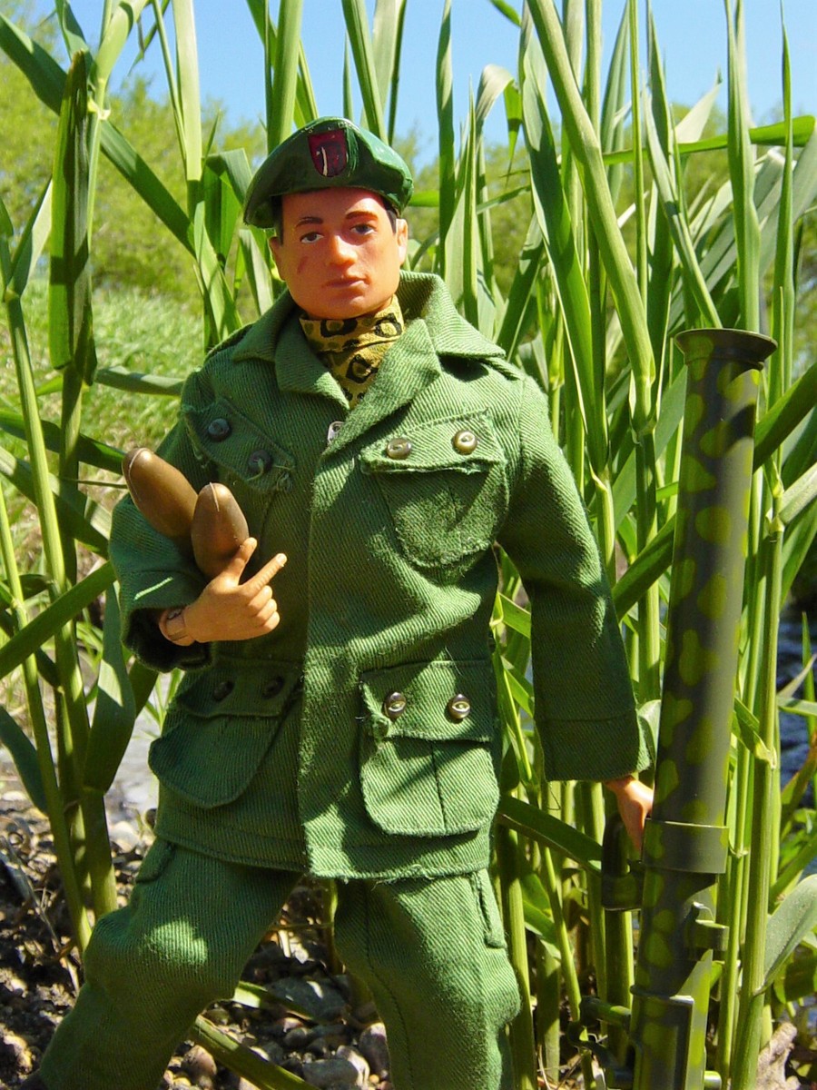 Gi Joe vintage Action Soldier Green Beret - Special Forces Set. | eBay