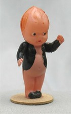 Vintage Miniature Celluloid Kewpie Doll   4/1 