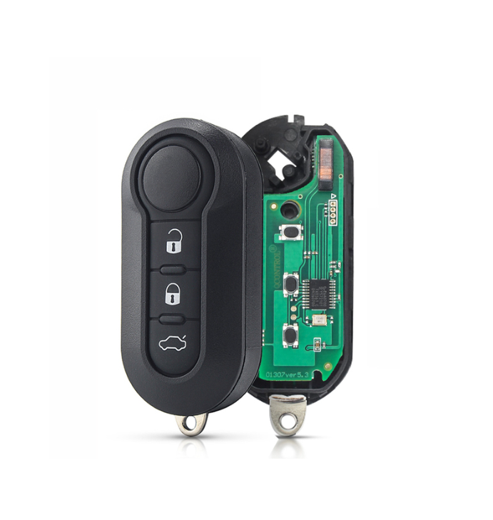 Telecomando Chiave Flip Jaguar 433 MHz 4 Pulsanti – Lama Non Tagliata Con Chip 4D60 – Per X-Type, S-Type, XJ, XJR 2002-2008
