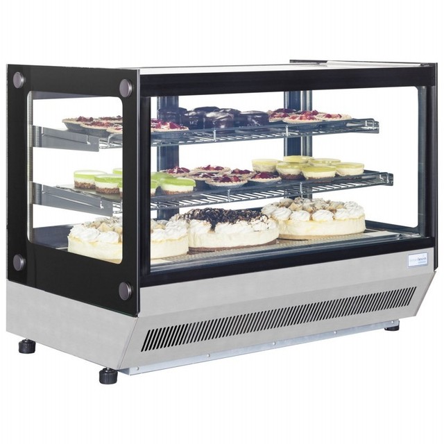 Interlevin Lct750f Refrigerated Countertop Cake Display Chiller