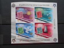 Montenegro 2005 Europa Block ungezähnt postfrisch (O170)