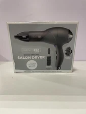 INFINITIPRO BY CONAIR Hair Dryer 1875W Salon Performance Motor Hair Dryer Gray