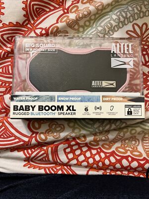 Altec Lansing Baby Boom XL Wireless Speaker (IMW270) - Petal Pink