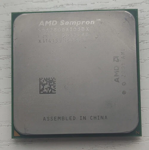 AMD Sempron 2800+ 1.6GHz SDA2800AIO3BX processor / Socket 754 / 30-day guarantee - Image 2 of 2