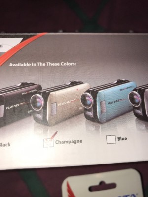 Bell & Howell Slice2 DV7HD HD Slim Video Camera Camcorder In Box+