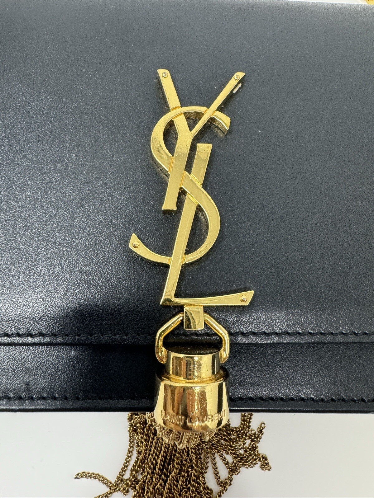 SAINT LAURENT Autentica borsa catena YSL