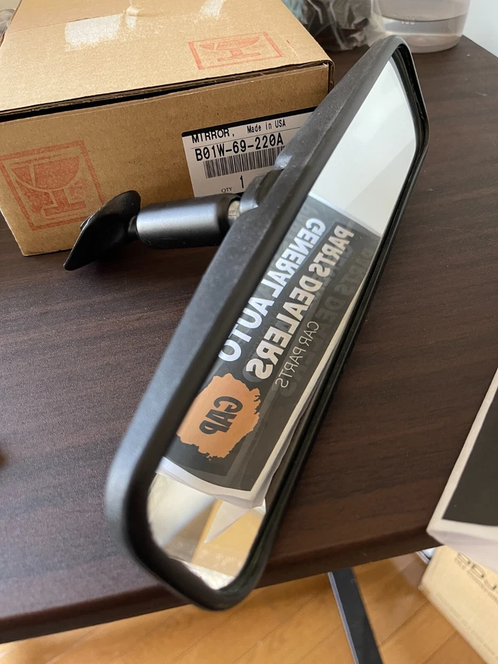 Genuine MAZDA OEM RX-7 RX7 FD3S Interior Room Rear View Mirror & Base Set Foto 2 de 4