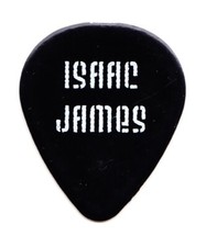 Isaac James Black Tour Guitar Pick