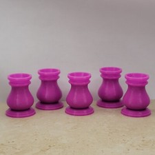 Pack of 5 Marble Displays - Fit 5/8" - 1" Marbles - lot 4907