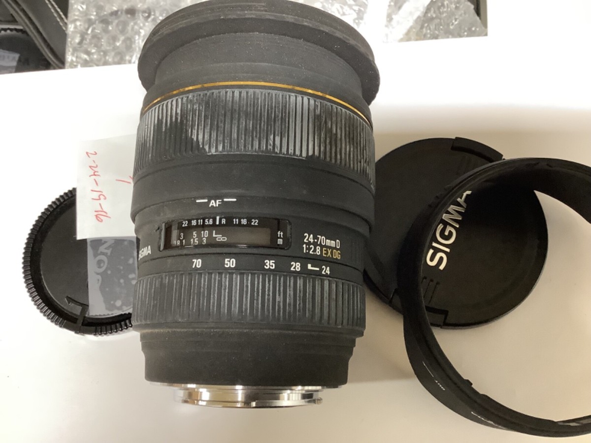 Sigma 24-70mm F2.8 EX DG for Sony A-mount | eBay Sigma 24-70mm F2.8 EX DG for Sony A-mount | eBay