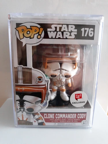Funko Pop⭐Star Wars⭐Clone Commander Cody⭐176⭐Protective Case