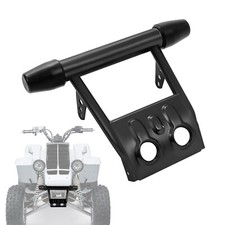 New For Yamaha Banshee 1987-2006 Black Front Bumper Guard & Rubber End Caps