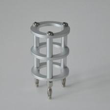 1pc Aluminum Tube Guard Protector PreAmp Silver 12AX7 12AU7 6922 Tube Amplifier