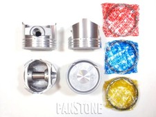 Upgraded Pistons+Rings (.50) for 93-99 2.4L Eclipse Expo Galant Colt Summit 4G64