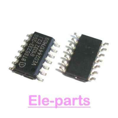 5 PCS BTS5233-2GS SOP-14  -14 for Audi Car Computer Board Lighting Driver IC #E7