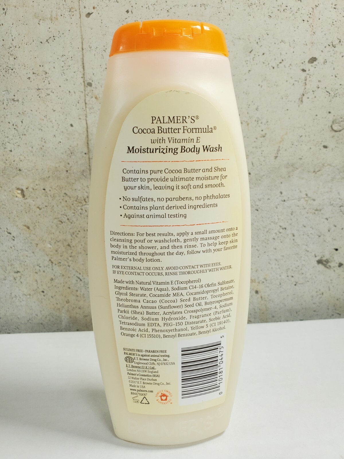 1 Bottle Palmers Cocoa Butter Body Wash - Raw Shea Cocoa - Cocoa Cream 13.5 OZ