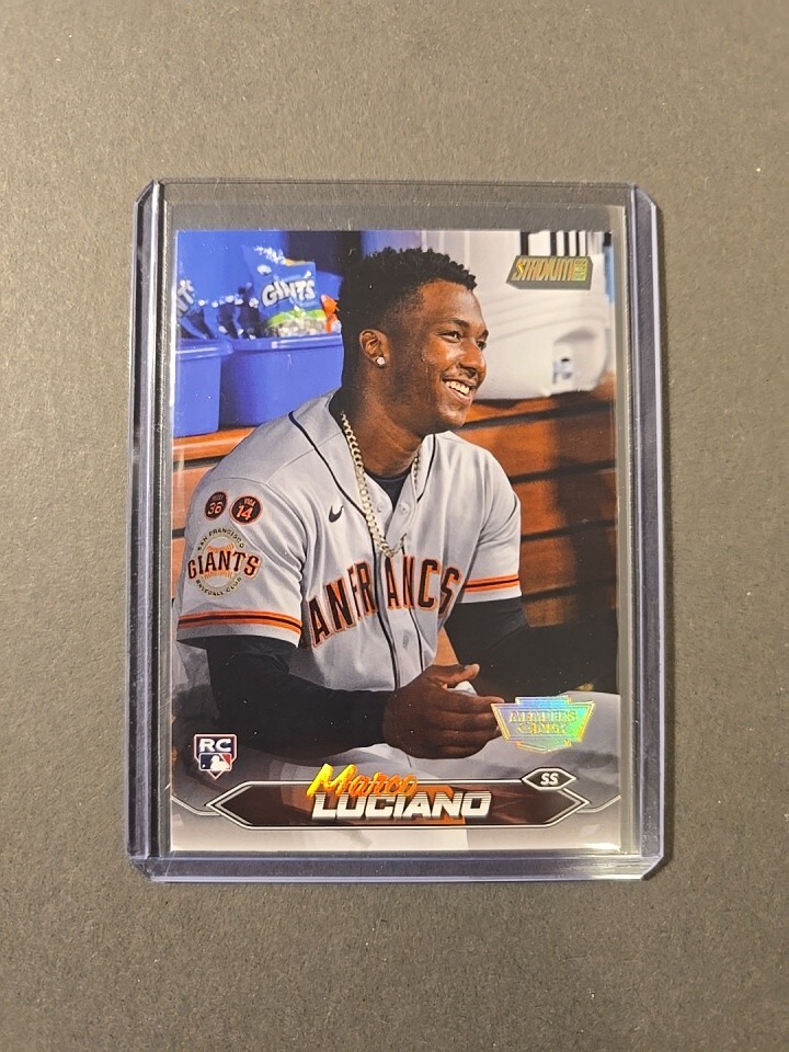 2024 Topps Stadium Club Marco Luciano Members Only Case Hit SSP #224 RC Giants