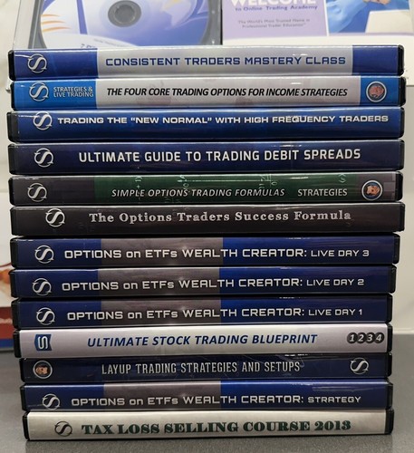 Lot of 16 Trading Stocks & Option DVDs - Technical Analysis - $3000 ...