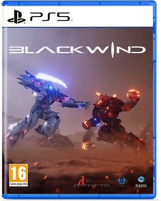 Blackwind PS5 Playstation 5 EXCELLENT Condition SCI-FI ACTION ROBOTS GAME