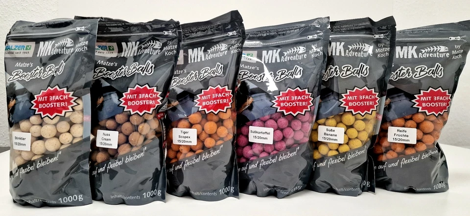 Balzer Matze Koch Booster Ball Stinktier Früchte Süßkartoffel Tiger Banane