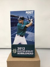 Dustin Ackley Seattle Mariners SGA Bobblehead Bobble Head Tar Heels NIB w/ Card