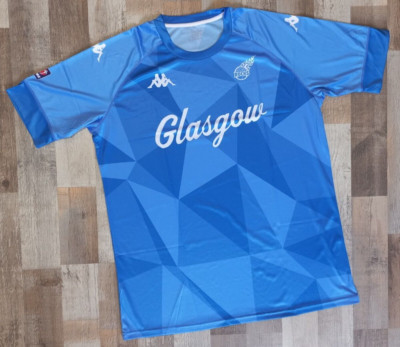 Glasgow Rocks BBL Basketball T-Shirt Kappa Blue Size XXL Mint/Unworn.