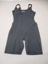 MAIDENFORM Size L Womens Unlined Wireless Shaping Shorts Compression Bodysuit 2D