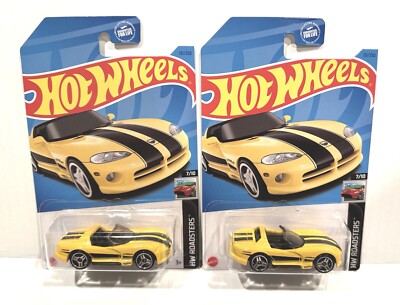 Set of 2 - Dodge Viper RT/10 #131 Roadsters 7/10 2023 Hot Wheels