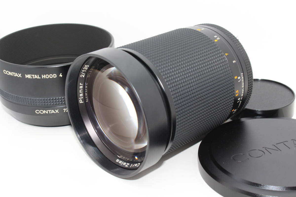 CONTAX Carl Zeiss Planar 135mm F2 T* AEG L3832#4500 | eBay