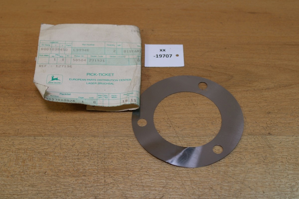 John Deere L39946 Shim NOS NEU genuine xx19707 | eBay