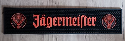 Jägermeister Barmatte Theken/Abtropfmatte mit Noppen ca. 59 x 13 cm s. Fotos