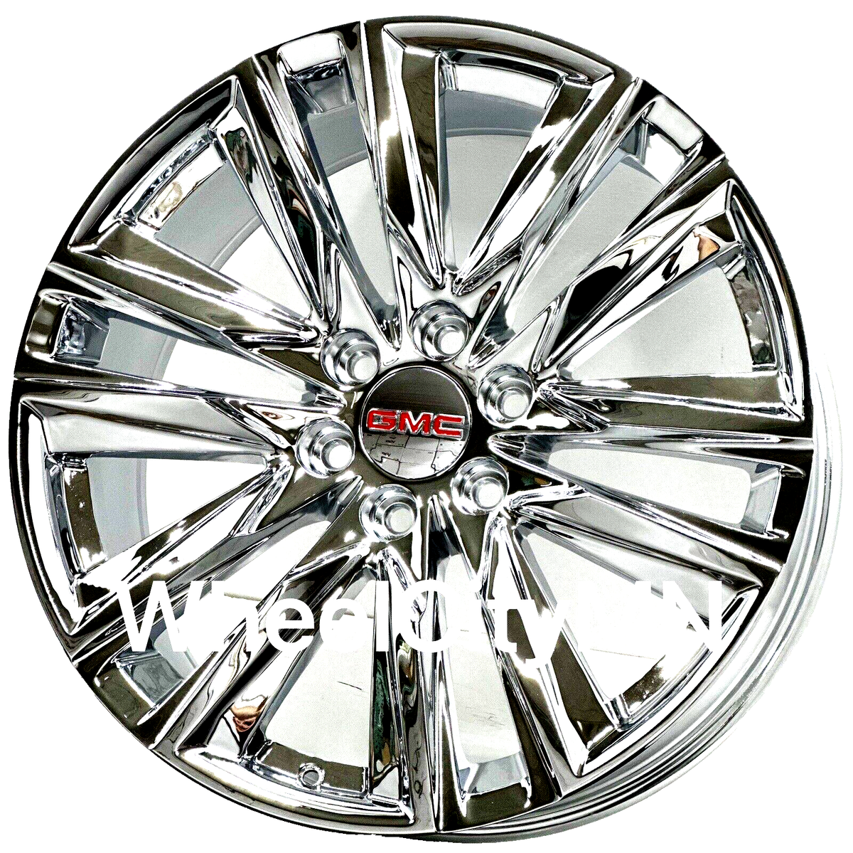 24” Chrome OE 4869 SMD Replica Wheels fits 2024 GMC Sierra