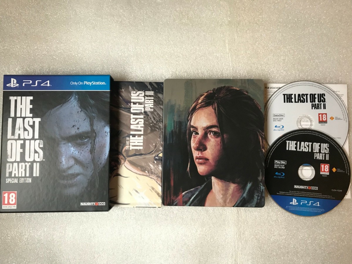 The Last of Us Part II 2 PS4 Special Steelbook Edition Ellie PS4/5