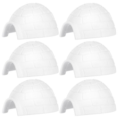 6Pcs Craft Realistic Small Cognitive Model Decors Lifelike