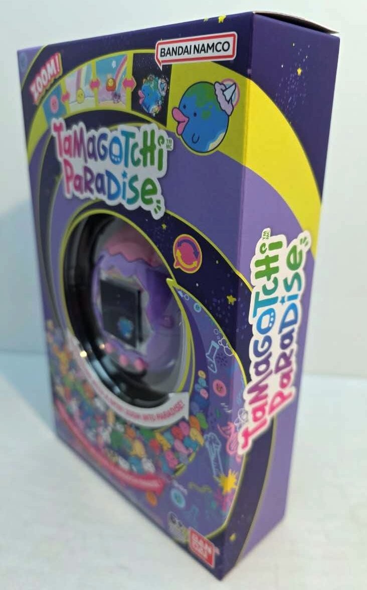 BANDAI Tamagotchi Paradise - Purple Sky - US VERSION - In Hand for