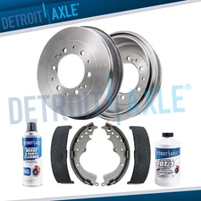 Rear Brake Drums Shoes for 2005 2006 2007 2008 2009 - 2019 Toyota Tacoma 4WD