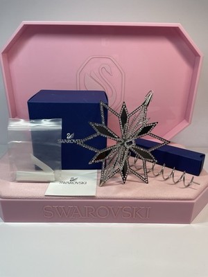MIB Swarovski Crystal Christmas Tree Topper Ornament 2014 Holiday 5064262