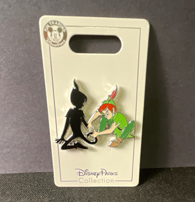 Disney Parks Peter Pan & Shadow Single Pin - Disney Franchise Collectible