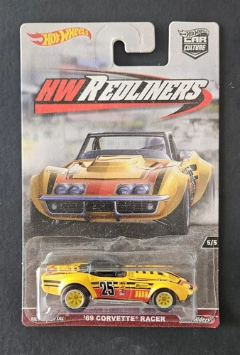 2016 HOT WHEELS Car Culture HW Redliners ‘69 Corvette Racer 5/5