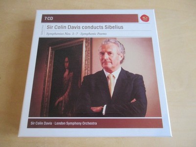 Sir Colin Davis cond. Sibelius-Symphonies Nos.1-7.-Symph. Poems-7er RCA CD Box