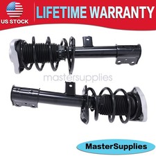 Pair Front Shock Absorber Struts Assys For Mercedes Benz GLA250 2014-2020