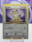 Pokémon TCG Meowth Jungle Card 56/64 1st Edition Common LP